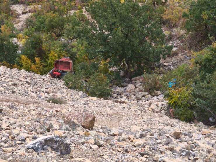 Erzincan’da uçuruma yuvarlanan motosiklet sürücüsü ölü bulundu
