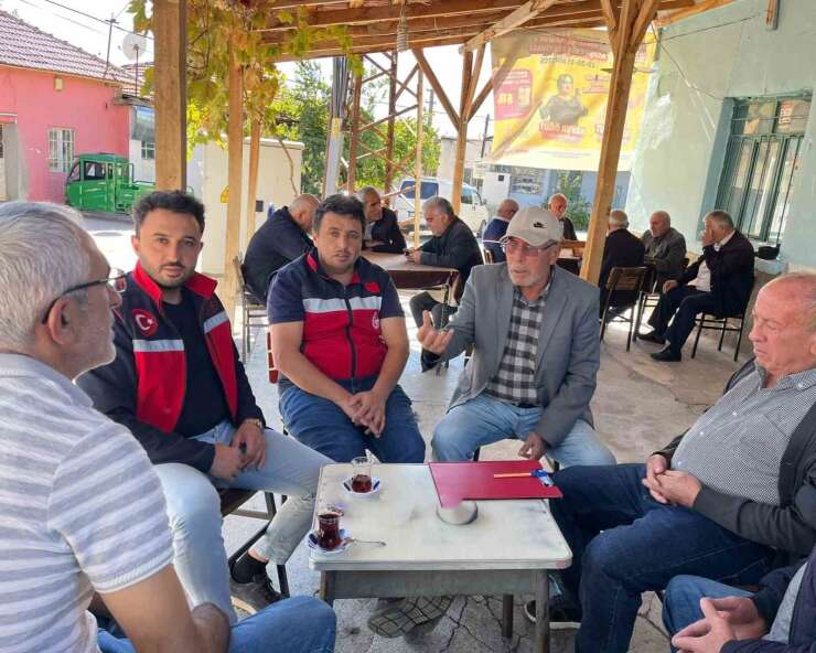 Uşak’ta üreticilere yerinde destek
