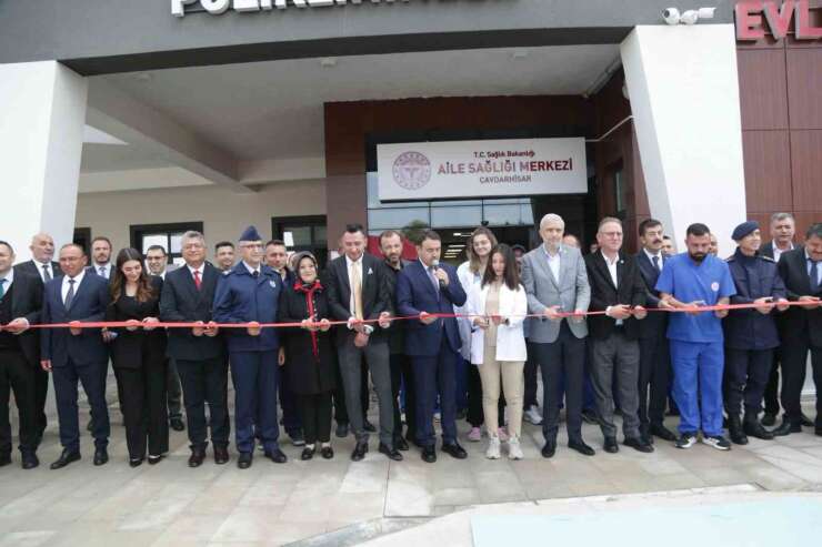 Çavdarhisar Devlet Hastanesi törenle hizmete açıldı