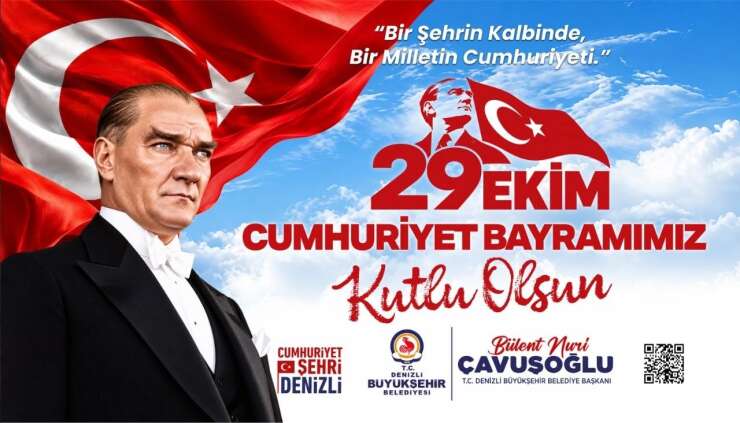 Cumhuriyet coşkusu Denizli’yi saracak