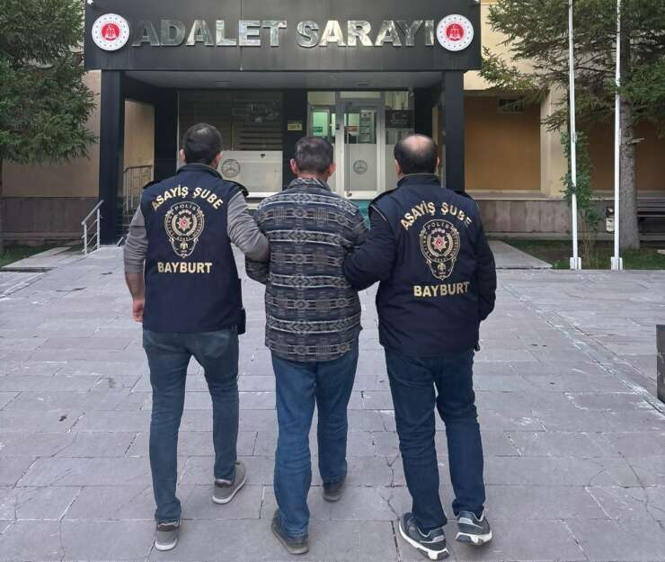 Bayburt’ta inşaatlardan 120 bin liralık malzeme çalan şahıs tutuklandı