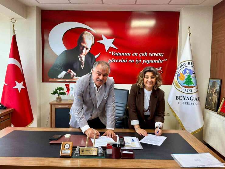 Beyağaç’ta Mesleki Denetim ve Teknik İş Birliği protokolü imzalandı