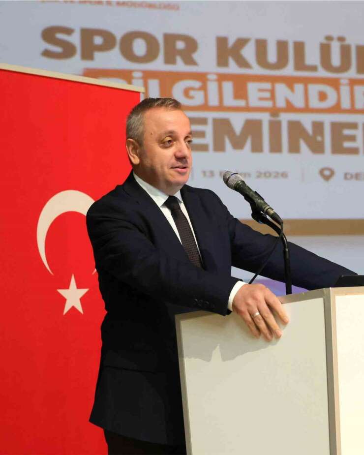 Denizli’de spor kulüpleri seminerde buluştu