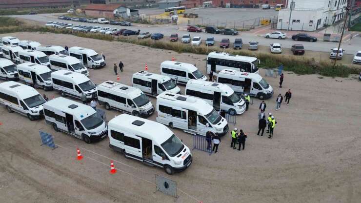 Çorum’da okul servislerine sıkı denetim