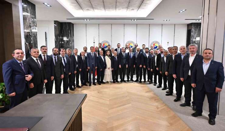 ATSO Heyeti Ankara’da temaslarda bulundu