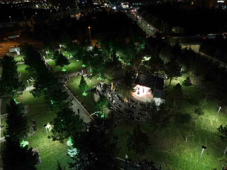 ERÜ Gençlik Parkı açıldı