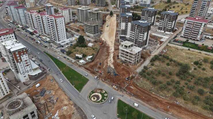 Kahramanmaraş’ta Tömek Kavşağı’nda trafiği rahatlatacak projeye start verildi