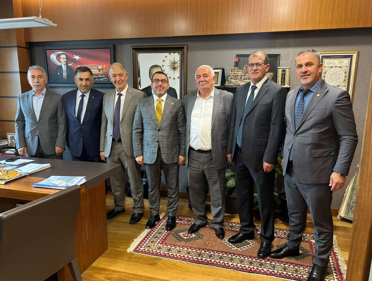kars-ticaret-borsasi-adem-calkin-ziyareti