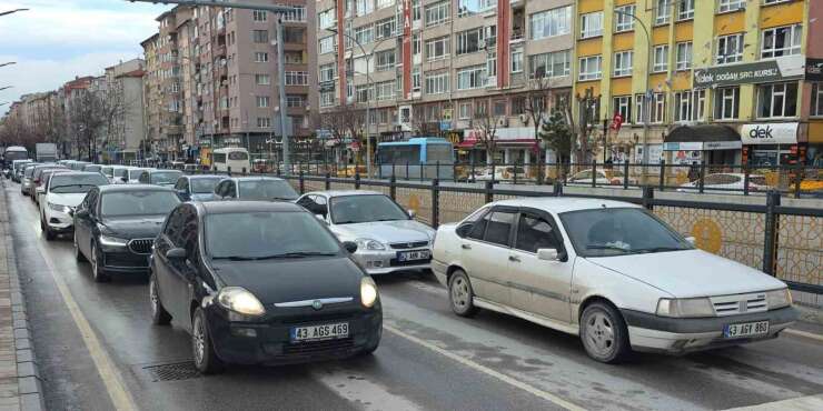 Kütahya’da otomobil sayısı 10 yılda yüzde 34,4 arttı