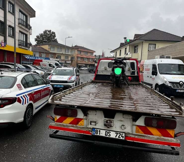 Düzce’de sosyal medya şovuna jandarma freni
