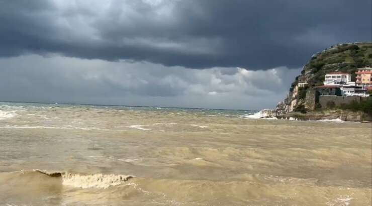 Amasra bir günde 4 mevsimi yaşadı