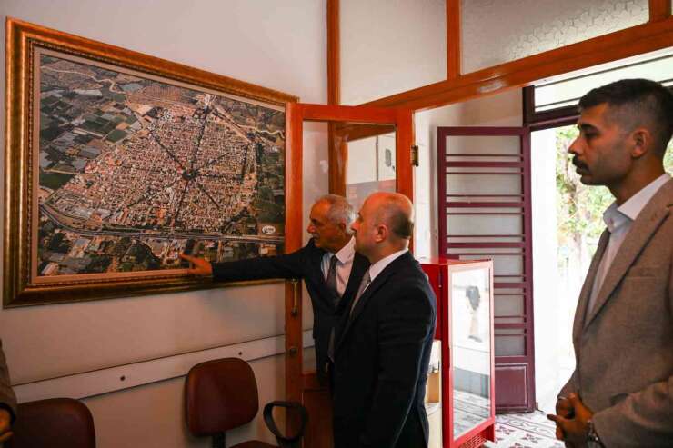 Vali Varol, Atça’nın tarihi şehir planına yakından baktı