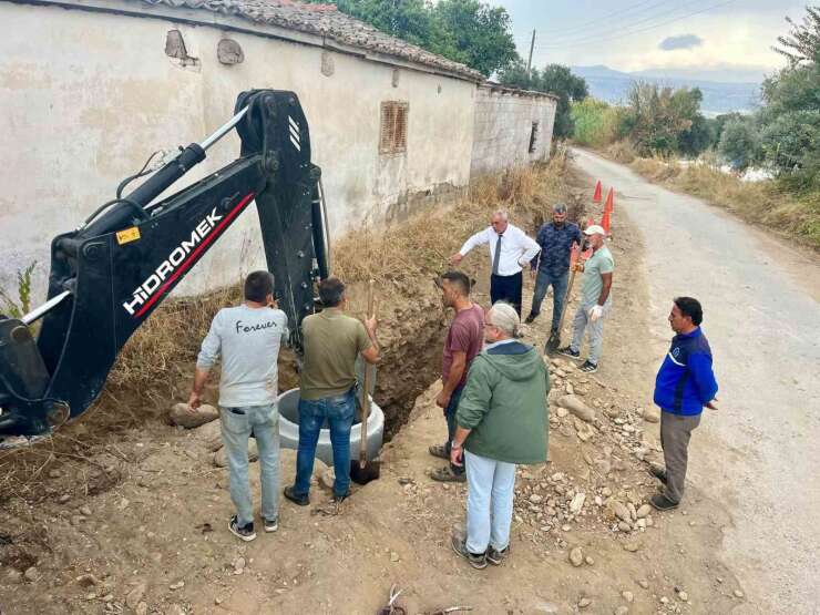 Başkan Yıldırımkaya çalışmaları yerinde takip ediyor