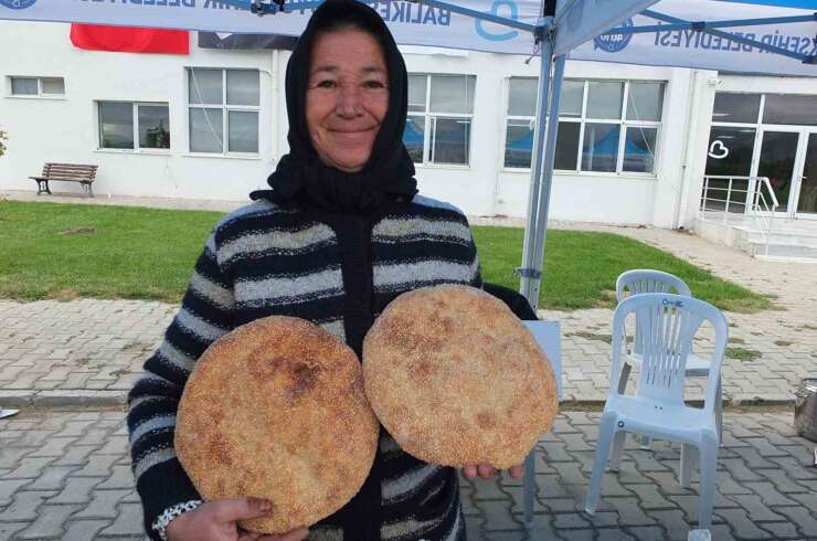 Balıkesir’de Fatma hanım asırlık seferberlik çöreğini yaşatıyor