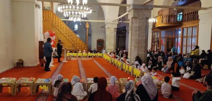Sinop’ta miniklerin Kur’an-ı Kerim heyecanı