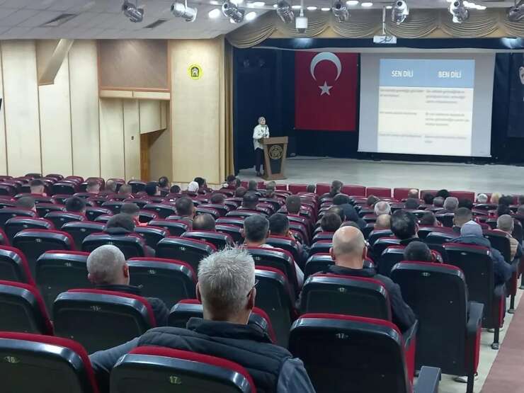 Tavşanlı’da yükümlülere aile içi iletişim semineri