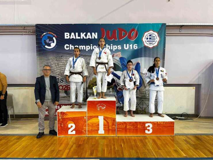 Judoda Balkan şampiyonu oldu