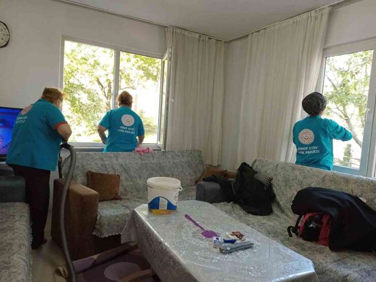 Sinop’ta 800 yaşlı ve engelliye vefa desteği