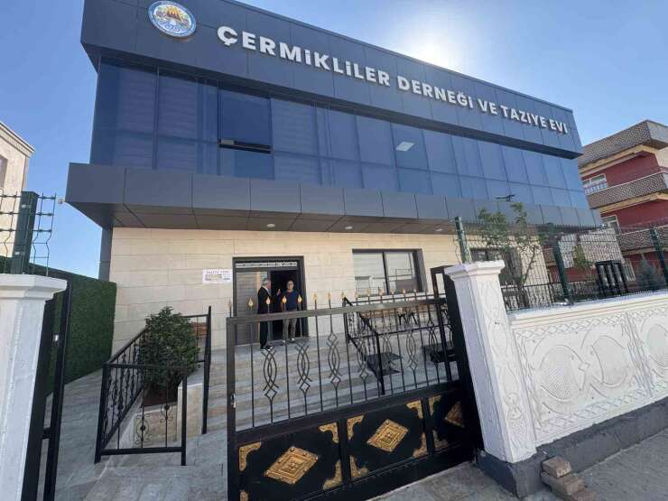 Çermikliler Derneği ve Yas Evi hizmete girdi