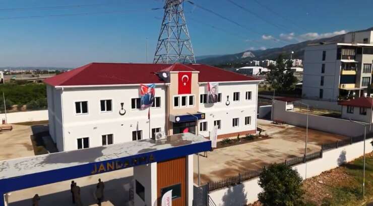 Payas Çağlalık Jandarma Karakolunun yeni hizmet binası hizmete girdi