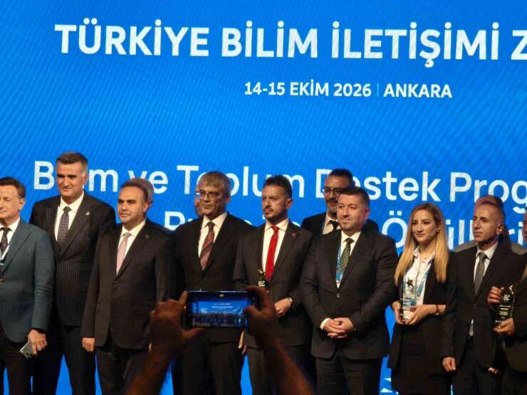 Sanayi ve Teknoloji Bakanı Kacır’dan BİLİMFEST Kayseri’ye Türkiye birinciliği ödülü