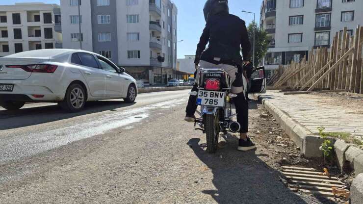 Adıyaman’da motosiklet devrildi: 1 yaralı