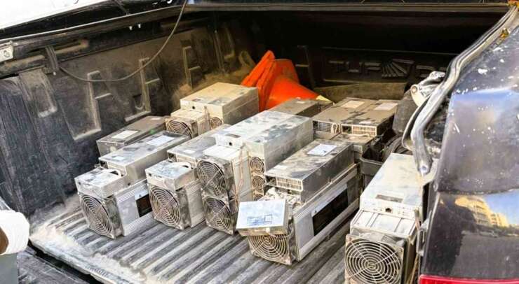 Nusaybin’de kaçak elektrikle kripto para üretimi