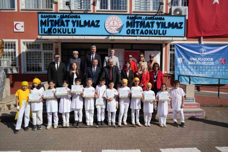 "Sağlıklı Çocuk, Sağlıklı Gelecek Programı": Öğrenciler sağlık elçisi oldu