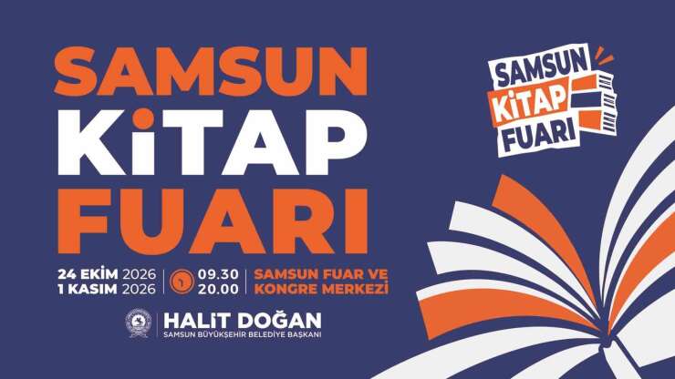 Samsun Kitap Fuarı 24 Ekim’de başlıyor