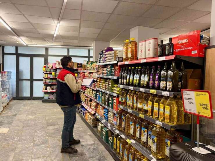 Afyonkarahisar’da market fiyatları TÜFİS kapsamında takip edildi