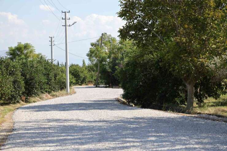Muğla Büyükşehir Belediyesi Köyceğiz’in yollarını yeniliyor