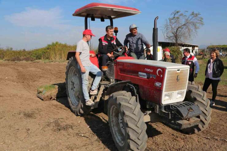 Bursa’da 150 dekarlık alanda yapay mera kuruluyor