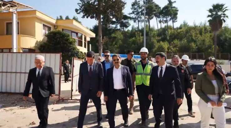 Yayladağı Kara Hudut Kapısı’nın modernizasyon çalışmaları sürüyor