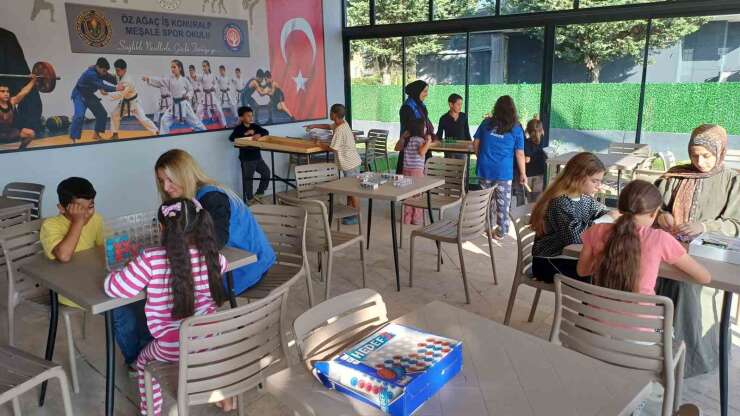 Düzce’de çocuklar akıl ve zeka oyunlarıyla buluştu