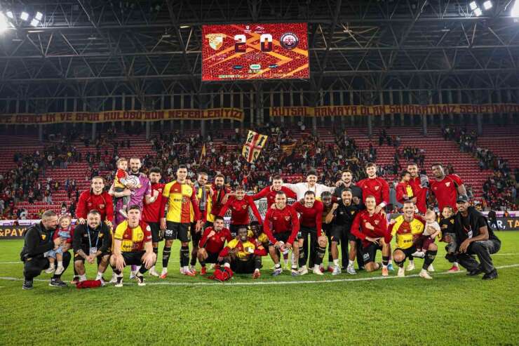 Göztepe’nin çıkışı sürüyor