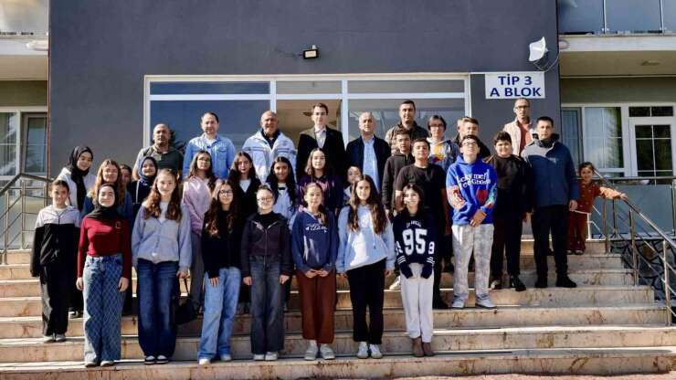 Hisarcık’ta LGS öğrencilerine moral desteği