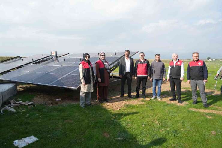 Muş’ta güneş enerjili sulama sistemiyle yakıt maliyeti azalacak