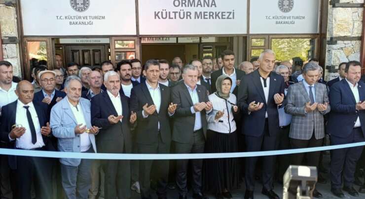 Başkan Yalçın, Antalya’da bakanlarla açılışa katıldı