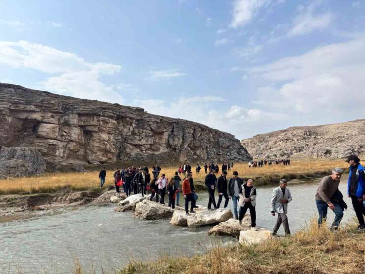 Doğu’nun Ihlara Vadisi Murat Kanyonu’nda doğa ve yöresel kültür aynı etkinlikte buluştu