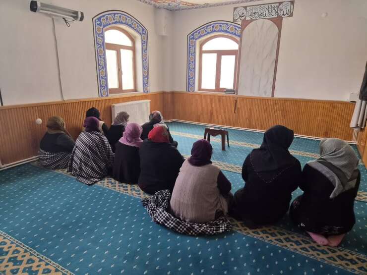 Aydıntepe’de kadınlara yönelik cami sohbetleri başlatıldı