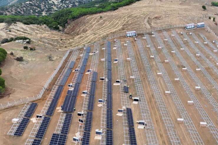 Bozdoğan’da GES projesi yüzde 75 seviyesine ulaştı