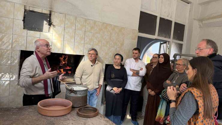 Belçikalı şefler Çorum’da hititlerin ekmek kültürünü araştırıyor