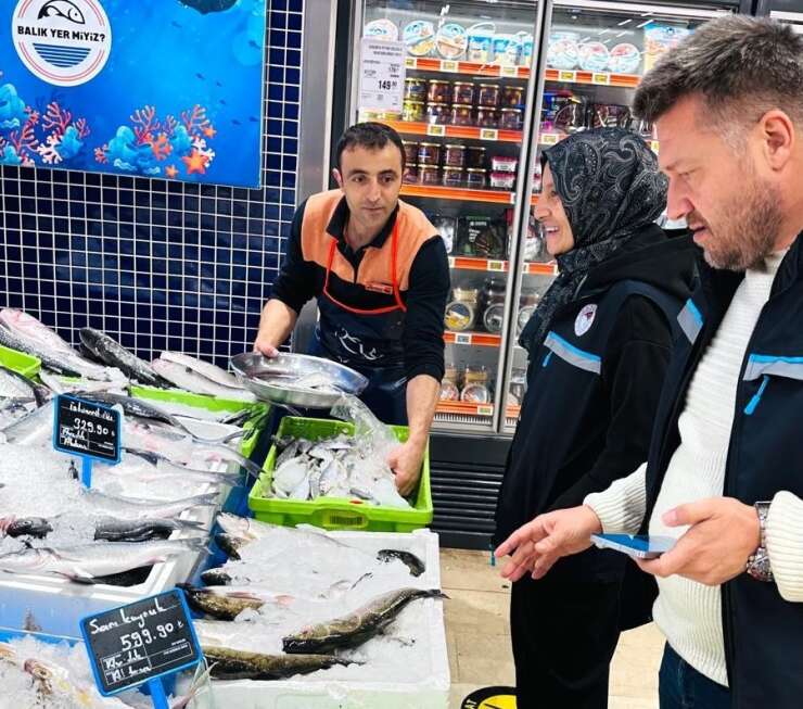 Erzurum’da balık satış noktalarına sıkı denetim