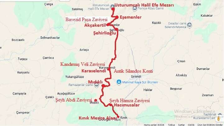 Selendi’de milli mücadelenin izleri 26,2 kilometrelik rotayla yaşatılacak
