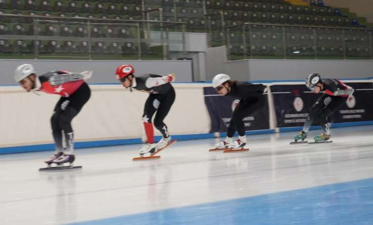 Erzurum’da short track heyecanı başlıyor: 43 kulüpten 217 sporcu pistte