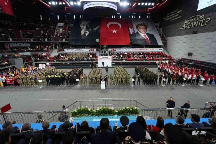 Gaziantep’te Cumhuriyet’in 103’üncü yılı coşkuyla kutlandı