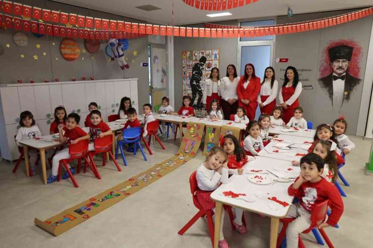 Muğla’da Cumhuriyet, çocukların hayalleriyle renklendi