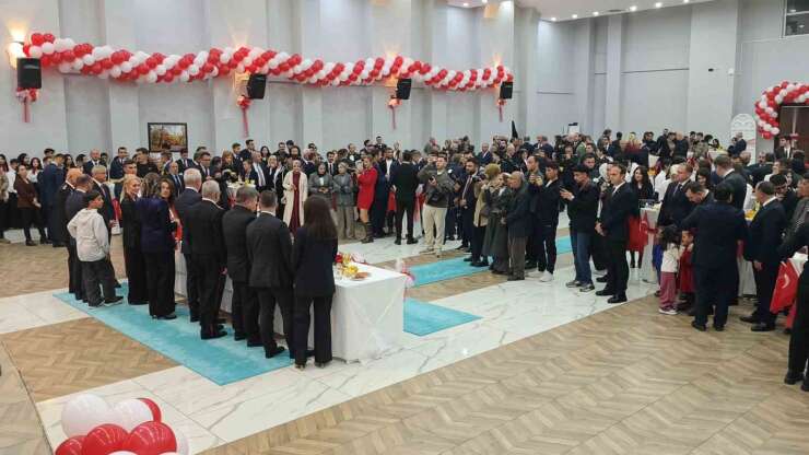 Muş’ta Cumhuriyet Bayramı resepsiyonu düzenlendi