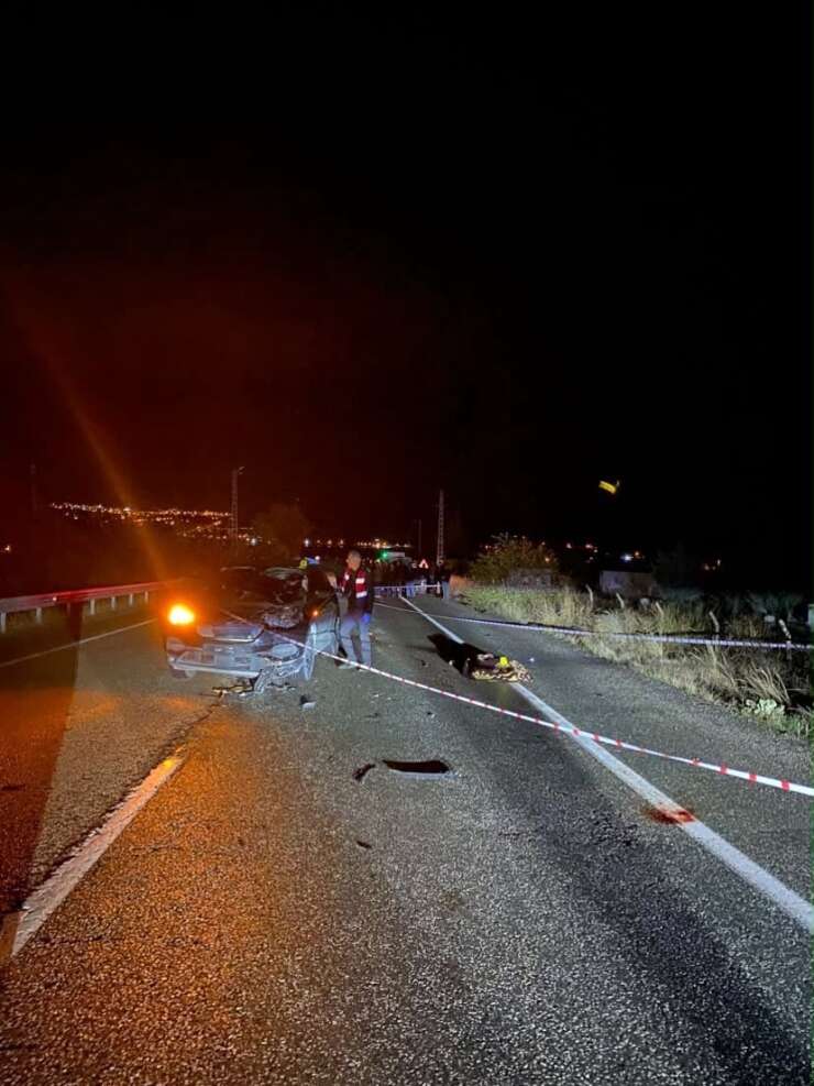 Elazığ’da otomobilin çarptığı yaya, hayatını kaybetti