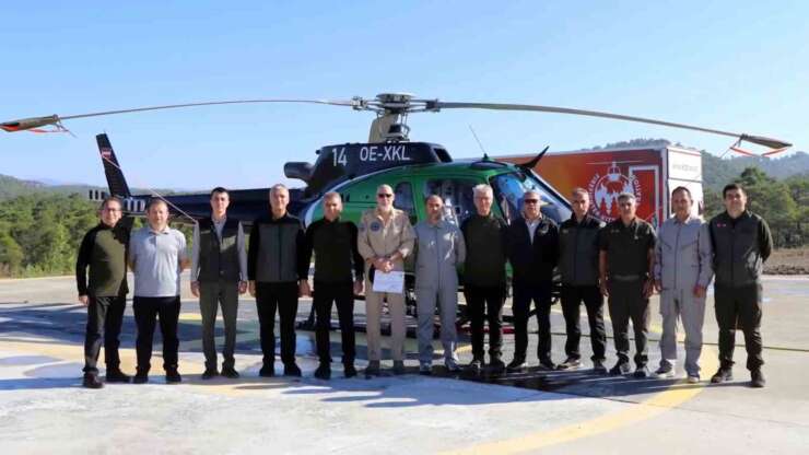 Muğla’da görevli orman yangınları hava araçlarının görevleri sona erdi